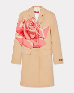 Sale Abrigo con bordado ' Rose' Mujer Tailoring|Chaquetas y Abrigos