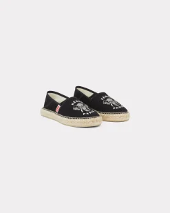 Sale Alpargatas de lona bordadas Mujer Ver Todo|Mules Y Espadrilles