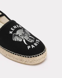Store Alpargatas ' Elephant' de lona bordadas Hombre Mules Y Espadrilles