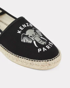 Flash Sale Alpargatas ' Elephant' de lona bordadas Hombre Mules Y Espadrilles