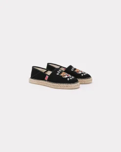 Hot Alpargatas ' Lucky Tiger' de lona bordadas Mujer/Hombre Mules Y Espadrilles|Lucky Tiger