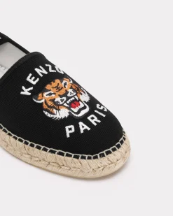 New Alpargatas ' Lucky Tiger' de lona bordadas Mujer Ver Todo|Lucky Tiger
