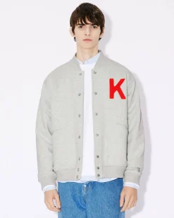 Outlet B&oacute;mber unisex con bordado ' Lucky Tiger Varsity' Mujer/Hombre Sudaderas y Hoodies|Novedades