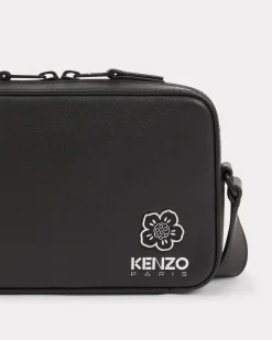 Shop Bolso bandolera de piel con escudo 'Boke Flower' Mujer/Hombre Bolsos Mujer|Boke Flower
