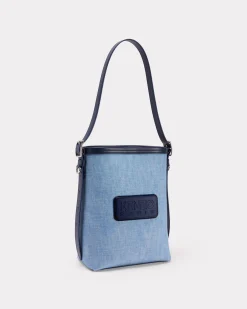 Best Bolso bombonera ' 18' en tejido denim y piel Mujer Bolsos Mujer|Campaign Looks