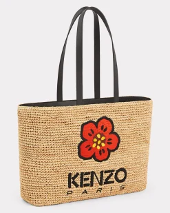 Cheap Bolso tote grande de rafia ' Beach' Mujer Bolsos Mujer|Boke Flower