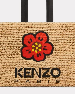 Cheap Bolso tote grande de rafia ' Beach' Mujer Bolsos Mujer|Boke Flower