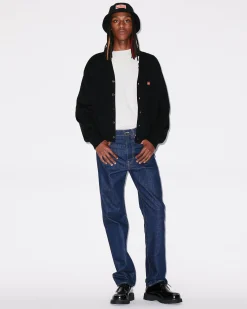 Fashion Cárdigan 'Boke Flower' de lana Hombre Boke Flower