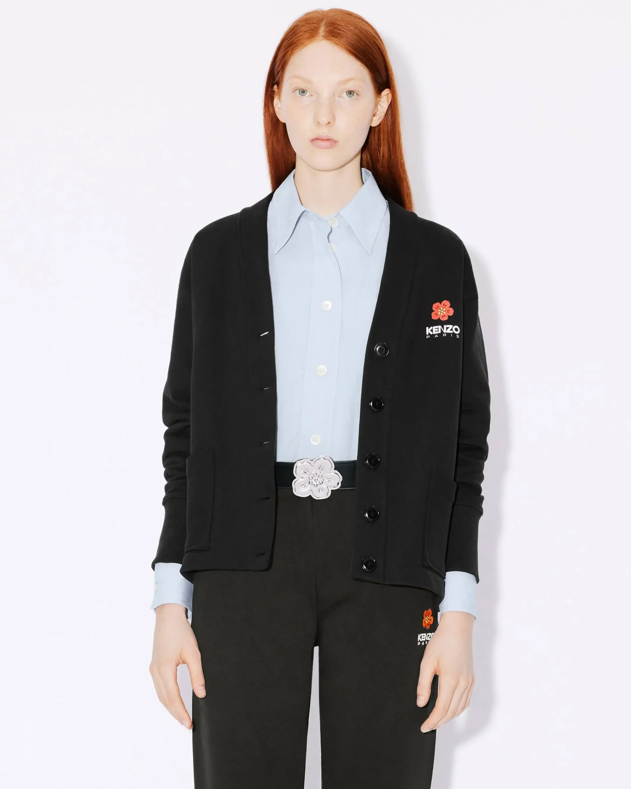 Clearance Cárdigan 'Boke Flower Placed' Mujer Sudaderas y Hoodies|Boke Flower