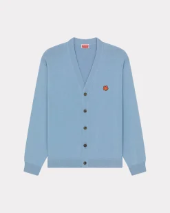 Online Cárdigan con bordado 'Boke Flower Crest' Hombre Jerseis|Boke Flower