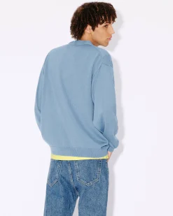 Online C&aacute;rdigan con bordado 'Boke Flower Crest' Hombre Jerseis|Boke Flower