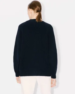 Outlet Cárdigan con bordado ' Drawn Flowers' Mujer Jerséis|Novedades