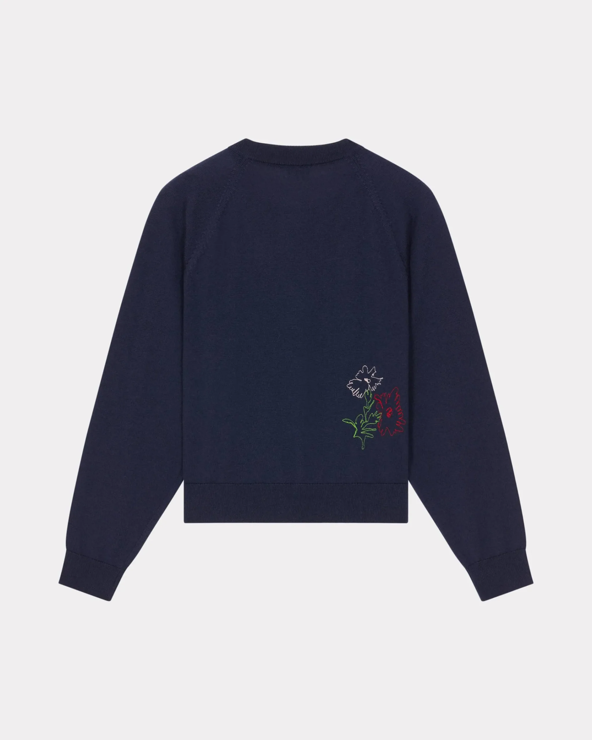 Sale Cárdigan con bordado ' Drawn Flowers' Mujer Jerséis|Novedades