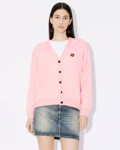 Cheap C&aacute;rdigan con parche 'Boke Flower' bordado Mujer Jerséis|Boke Flower