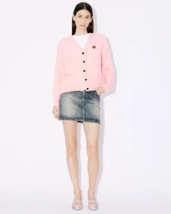 Cheap C&aacute;rdigan con parche 'Boke Flower' bordado Mujer Jerséis|Boke Flower