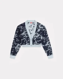 Cheap C&aacute;rdigan cropped ' Flower Camo' Mujer Novedades|Jerséis