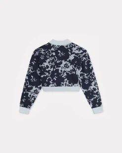 Cheap C&aacute;rdigan cropped ' Flower Camo' Mujer Novedades|Jerséis