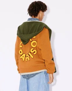 Online Cárdigan de colores con capucha Hombre Jerseis|Novedades