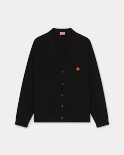 New C&aacute;rdigan de lana logo 'Boke Flower' bordado Hombre Jerseis