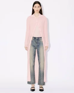 Flash Sale C&aacute;rdigan largo con efecto transparente Mujer Jerséis|Regalos