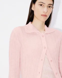 Flash Sale C&aacute;rdigan largo con efecto transparente Mujer Jerséis|Regalos