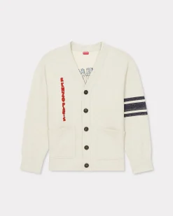 Best Sale C&aacute;rdigan superoversize con bordado ' Drawn Varsity' Hombre Sudaderas y Hoodies|Novedades