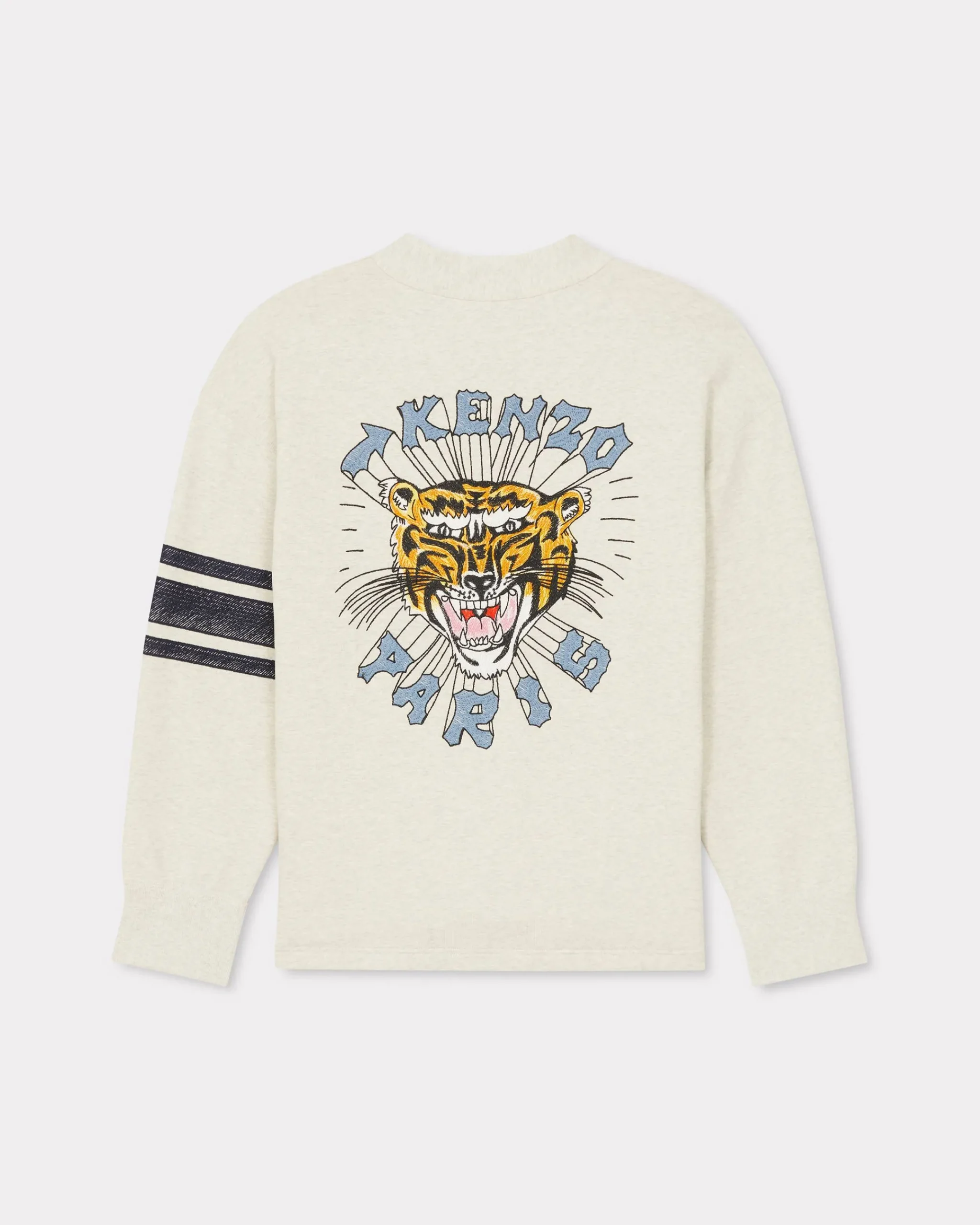 Best Sale Cárdigan superoversize con bordado ' Drawn Varsity' Hombre Sudaderas y Hoodies|Novedades