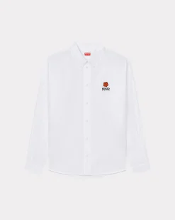 Clearance Camisa casual bordada 'Boke Flower' Hombre Camisas|Boke Flower