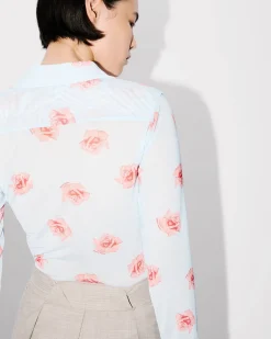 Hot Camisa entallada ' Rose' Mujer Camisas y Tops