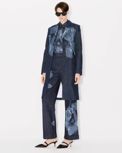 Online Camisa entallada ' Rose' Mujer Denim|Camisas y Tops