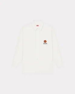 Store Camisa oversize bordada 'Boke Flower Crest' Hombre Camisas|Boke Flower