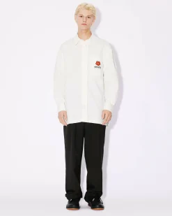 Store Camisa oversize bordada 'Boke Flower Crest' Hombre Camisas|Boke Flower