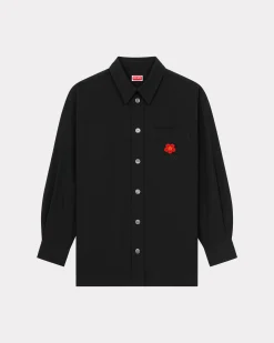 Clearance Camisa oversize bordada 'Boke Flower Crest' Hombre Boke Flower|Camisas