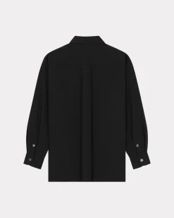 Clearance Camisa oversize bordada 'Boke Flower Crest' Hombre Boke Flower|Camisas