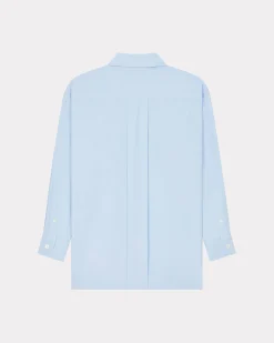 Fashion Camisa oversize con bordado 'Boke Flower' Mujer Camisas y Tops|Boke Flower