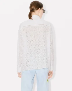 Clearance Camisa oversize ' Boke Flower Broderie Anglaise' Mujer Camisas y Tops|Novedades