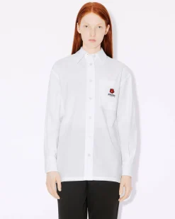 Outlet Camisa oversize logo 'Boke Flower Crest' Mujer Camisas y Tops|Boke Flower