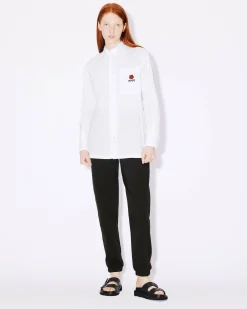 Outlet Camisa oversize logo 'Boke Flower Crest' Mujer Camisas y Tops|Boke Flower