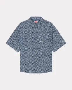 Cheap Camisa vaquera ' Seigaiha' Hombre Denim|Camisas