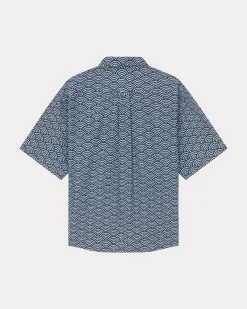 Cheap Camisa vaquera ' Seigaiha' Hombre Denim|Camisas