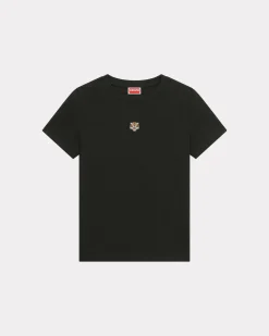 Flash Sale Camiseta clásica bordada 'Lucky Tiger Crest' Mujer Camisetas y Polos|Novedades