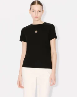 Flash Sale Camiseta cl&aacute;sica bordada 'Lucky Tiger Crest' Mujer Camisetas y Polos|Novedades