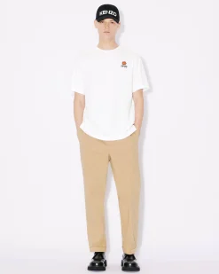 Online Camiseta cl&aacute;sica con escudo 'Boke Flower' bordado Hombre Camisetas y Polos|Boke Flower
