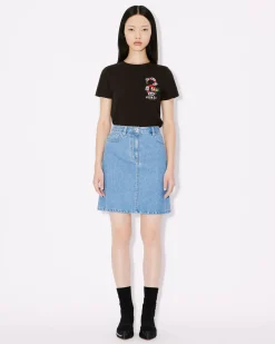 Online Camiseta cl&aacute;sica con parche 'Year of the Dragon' bordado Mujer Camisetas y Polos