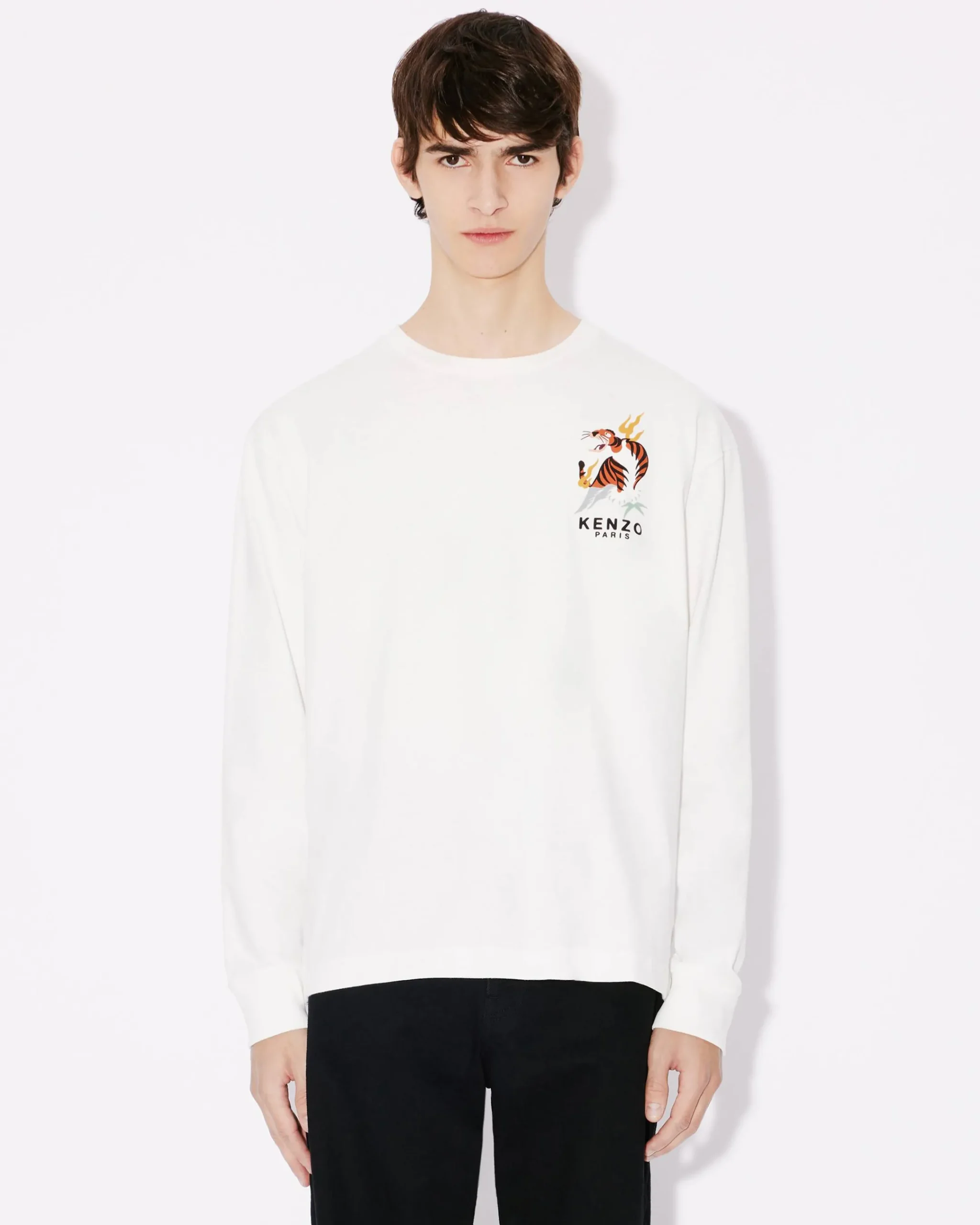 Store Camiseta clásica de manga larga 'Year of the Dragon' Hombre Camisetas y Polos