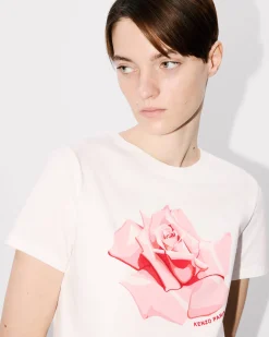 Clearance Camiseta cl&aacute;sica ' Rose' Mujer Camisetas y Polos|Novedades