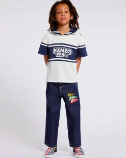 Clearance Camiseta de algodón con capucha 'Sailor' Niños Niños (3-12 años)