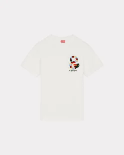 Flash Sale Camiseta de corte slim bordada 'Year of the Dragon' Hombre Camisetas y Polos