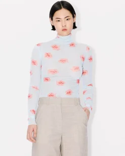 Cheap Camiseta de cuello alto ' Rose' Mujer Tailoring|Camisas y Tops