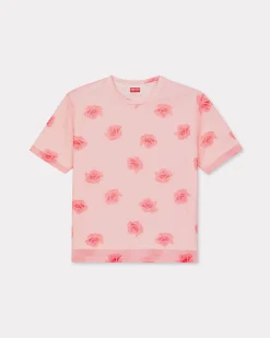 Discount Camiseta de doble capa ' Rose' Mujer Camisas y Tops|Novedades